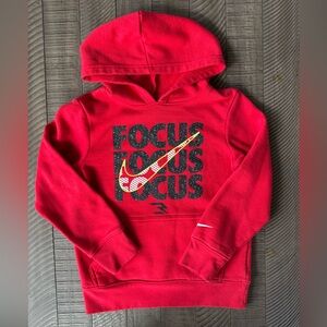 Nike Focus 3 Brand by Russell Wilson Graphic Hoodie Youth Size Small (8-10)